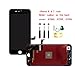 Black for iPhone 8/SE(2020) 4.7 Inch LCD Screen Replacement Full Digitizer Assembly Frame Set Front Glass 3D Touch Display with Required Tool Kit