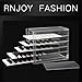Acrylic Cosmetic Storage Makeup Organizer Clear Eyelash Storage Box Eyelashes Glue Pallet Holders 5 Layers Grafting Eyelash Extension Tool