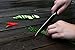 Aicok Kitchen Knife, High Carbon Stainless Steel 8-Inch Chef Knife with a Bonus Paring Knife, Black