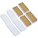 Cosmos Pack of 2 White Toilet Seat Pad Cover Lifter Lift Handle