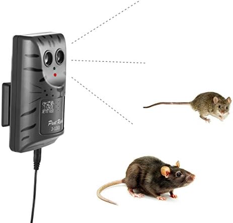 Elson Ultrasonic Mice Repellent Power Plugin Electronic Rat Repellent Pest Control Device