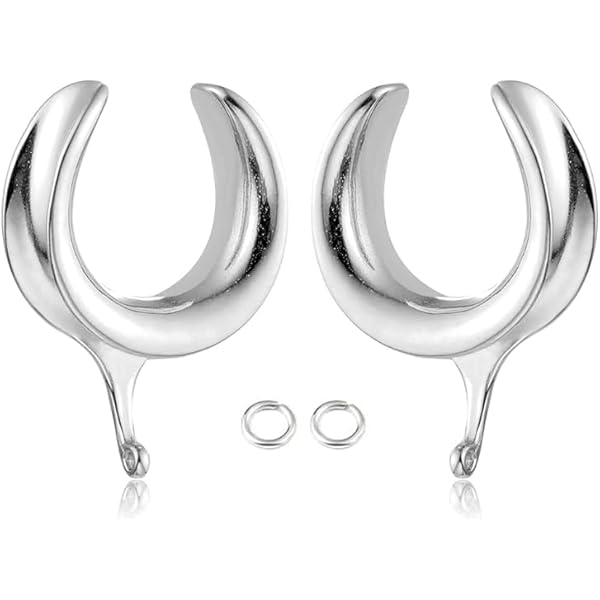 Earring Hooks Pairs LADEMAYH DIY Ear Weight Hooks Dangle Gauges