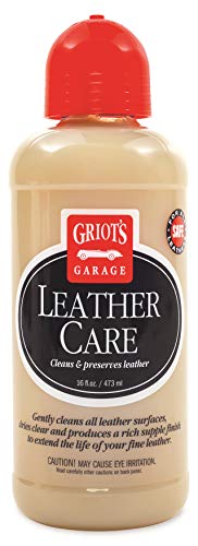 Griot's Garage 11142 Leather Care 16oz (Best Auto Leather Care)