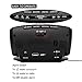 DreamSky Digital Alarm Clock Radio FM Radio, 1.4 Inches Large Blue LED Number Display, Dual USB Ports for Charging, 3.5 mm Headphone Jack, Snooze, DST