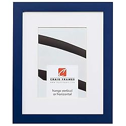 Craig Frames Confetti, 20 x 30 Inch Modern Blue