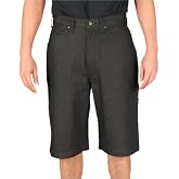 Black Denim Carpenter Shorts by Ben Davis Co