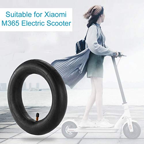 for Xiaomi Mijia M365 Inner Tubes 8 1/2 inch Thickened Inflatable Bike Tire 2 Pack Electric Scooter Tire Inflated Spare Tire Compatible with Xiaomi M365 Electric Scooter