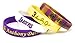 SportsBraceletsPro Kid Sizes - Basketball Player Kid Sets - Silicone Wristband - Kid 6.7