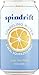 Spindrift Sparkling Water, Lemon Flavored, Made with Real Squeezed Fruit, 12 Fluid Ounce Cans, Pack of 4 (Only 3 Calories per Can)