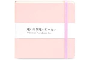 MIFUNER Small Square 5x5" 80gsm Mini Notebooks Blank Pages Sketchbooks Travel Journal Pocket Hardcover Paint Writing Notebook Blank Diary Memo Planner Sketchbook PU Leather Cover, Pink
