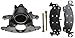 ACDelco 18R623 Professional Front Passenger Side Disc Brake Caliper Assembly with Pads (Loaded), Remanufactured
