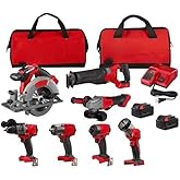 3697-27 Compatible with Milwaukee 18V 7-Tool Combo Kit, Power Tool Combo Kits, Tools Combo Kit