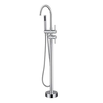 Amazon Com Zjinhui Freestanding Bathtub Faucet Handles Floor