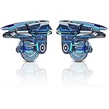 Newseego Mobile Game Controller Trigger, [Upgraded] L1R1 Mobile Phone Controllers Colorful Trigger Sensitive Shoot and Aim Button for Knives Out/Rules of Survival for Android &amp; iOS(Blue)