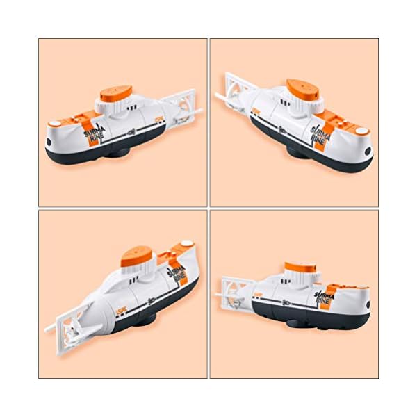 BESPORTBLE 1 Set Fernbedienung Submarine Spielzeug RC Racing Boote Schiff Unter Wasser Spielzeug Simulierte Submarine… – Bild 7