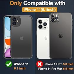 EUMADOVE for iPhone Case Translucent Matte Phone