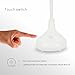 LED reading Lamp forpow Rechargeable Portable Golf-shape Flexible Eye Care book light,Touch-Sensitive Control, USB Cable,3 brightness,3w,DC 5V/0.5A,2 Hour Timer (AC Adaptor Not Included )