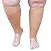 Unisex Adult Extra Wide Moderate Compression Calf Sleeves, Regular Height (over 5'7