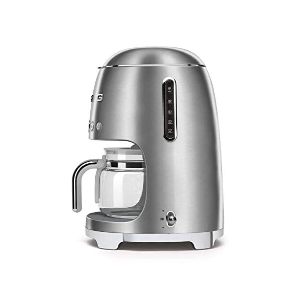 Cafetera de filtro italiana Smeg DCF02SSEU 220v. | Cromada - Imagen 4
