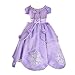SMITH SURSEE Princess Sofia Dress Up Costume Cosplay Dress for Girls …