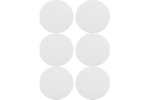 Hemobllo 6Pcs Chandelier Shade Diffuser 2.71In Led Downlight Lamp Covers Flat Ceiling Light Diffuser for Uniform Illumination