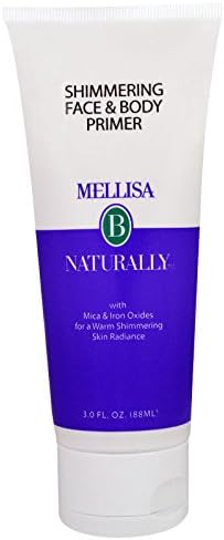 Mellisa B. Naturally, Shimmering Face &amp; Body Primer, 3 fl oz (88 ml) - 2PC