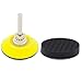 187 Pieces 2 Inch Sanding Disc, GOH DODD Wet Dry Sandpaper with Interface Pad and Backer Plate 1/4