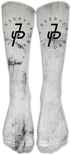 Jake Paul JP Logo Unisex Fashion Casual Athletic Knee-high Crew Long Socks(15.75in)