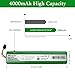 Morpilot 4000mAh Extended NiMh Battery with HEPA Fliter for Neato Botvac Series Robots Botvac 70e, 75, 80, 85 Robotic Vacuum 945-0129 945-0174(Not compatible with Neato D3 D5 D7)