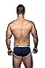 Andrew Christian Men's Fly Tagless Brief, Navy, Medium
