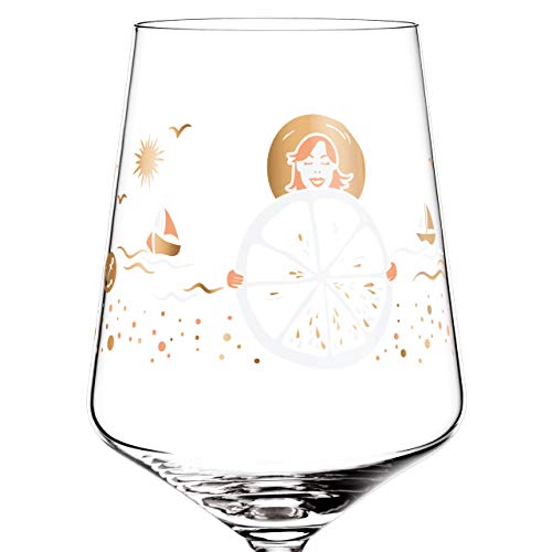 RITZENHOFF Aperizzo Aperitifglas von Werner Bohr, aus Kristallglas, 544 ml, mit edlen Goldanteilen – Bild 6