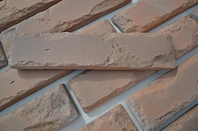 24 pcs MOLDS ANTIQUE BRICK VENEER for concrete plaster wall brick tiles #W08