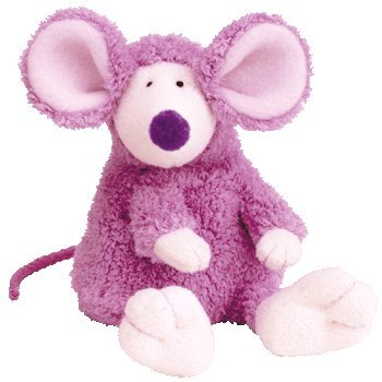 Ty Beanie Baby Ratzo The Rat Small Purple Version - 