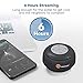 TaoTronics Bluetooth Shower Speaker, Water Resistant Portable Wireless Shower Speaker (Crisp Sound, Build-in Microphone for Hands-Free Calling, Solid Suction Cup, Control Buttons)