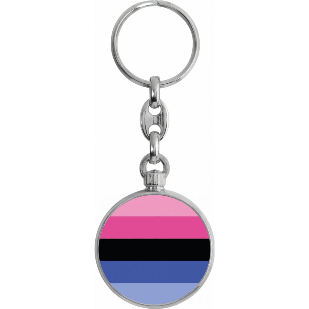 Toff London Pride Omnisexual Flag Keyring
