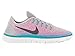Nike Womens Free Rn Distance Wolf Grey/Dark Grey/Pink Blast Running Shoe 8.5 Women US