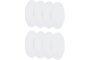 uxcell 8Pcs Aluminum Disc, 6"(150mm) Diameter 0.06"(1.5mm) Thickness Round Aluminum Sheets 1060 Aluminum Circle Plates for Me