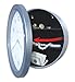 Trademark Tools Silver Wall Clock with Hidden Safe, 10-Inch by 10-Inch