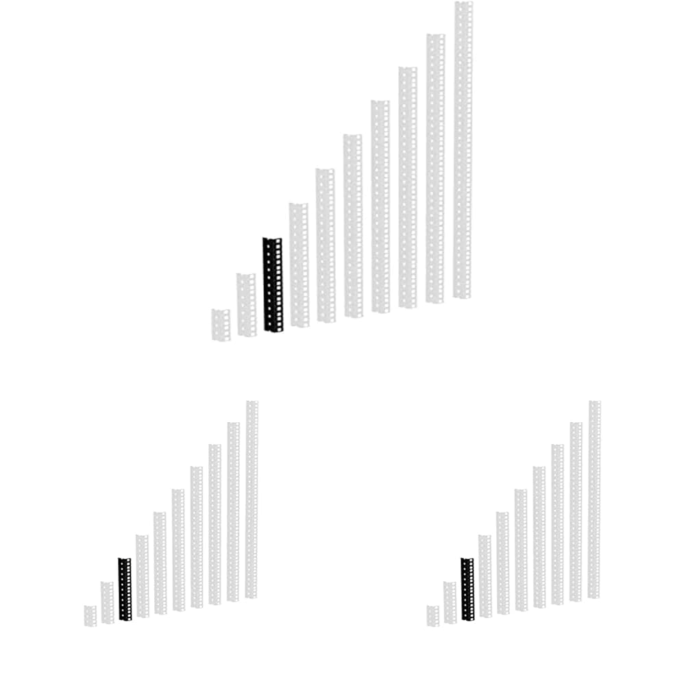 Adam Hall Mounting rail 6 HE (Pack of 3)