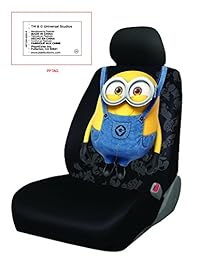 Plasticolor 008642R01, cubreasientos universal de auto de Bob Minions