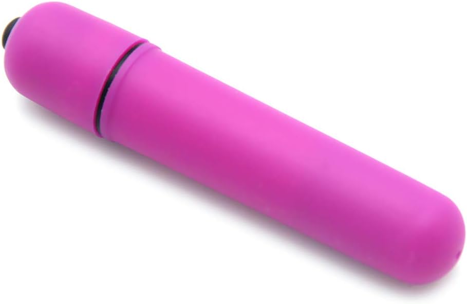 WEI EI Portable Multi-Speed Bullet Shape Bo dy Msager for Women (Purple)