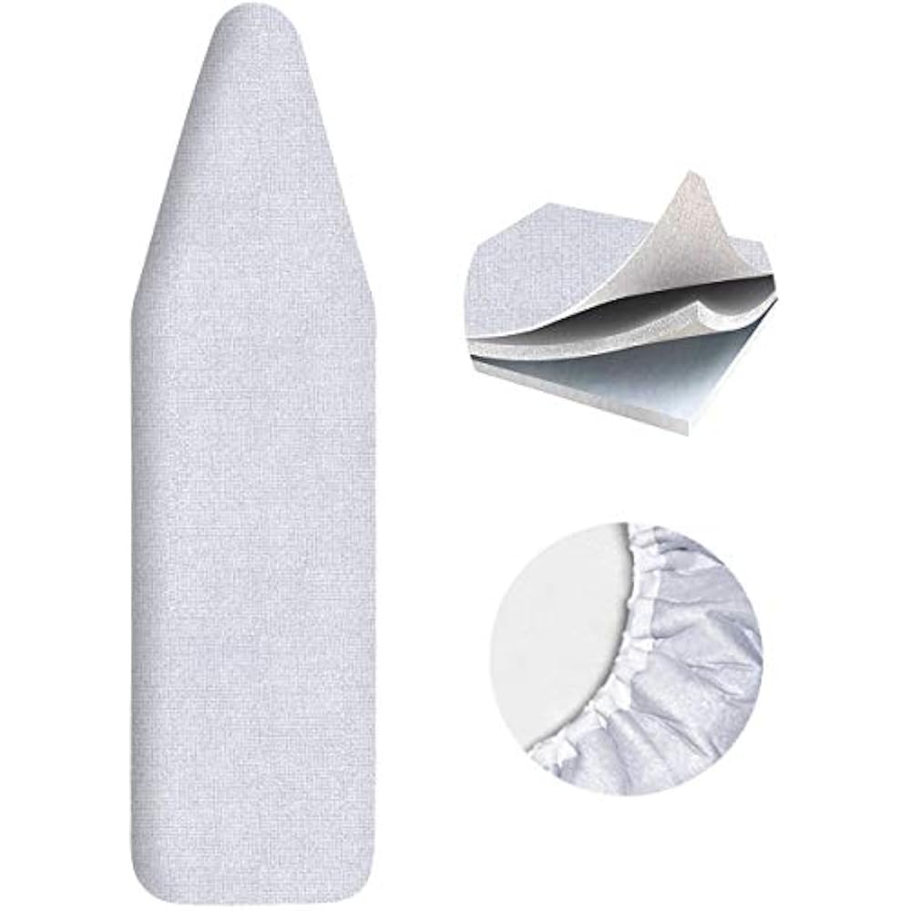 Ironing Board Cover Pad 3 Layer Silicone Coated Resists Scorching 54 X