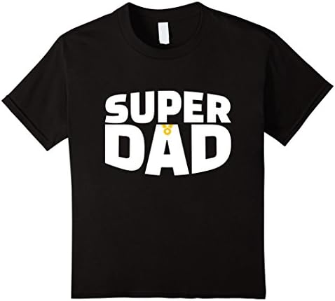 unisex-child Super Dad Shirts Funny Father's Day Gifts T-Shirts Ideas 8 Black