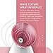 Liberex Facial Steamer - Nano Ionic Face Steamer, 70ml Water Tank with LED Indicator, Warm Mist Moisturize Skin, Upclog Pores, Reduce Blackheads, Enjoy SPA at Home