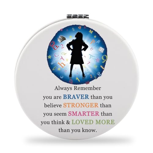 SEIRAA Family Musical Pocket Mirror Family Musical Gifts Family Musical Makeup Mirror Family Musical Merchandise (1 2 Girl)