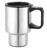 Stainless Steel Inside and Outside Double Wall Insulated Travel Mug, Coffee Mug, Desk Mug 14oz