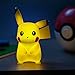 ThinkGeek Pokemon 7-Inch Light-Up Pikachu Lamp - Officially-Licensed Pokemon Merchandise - Perfect for any Pokemon Trainer Ages 6 and Up