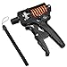 SPHERE Hand Grip Strengthener, Adjustable Hand Gripper, Best Exerciser for Forearms, Wrists and Fingers, Home Gym, Trainer Workout for Athletes, Musicians, Stress & more. (Resistance 11-110 lbs)