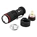 AR happy online UV Flashlight, UV Light Flashlight Black Light, Zoomable 365nm UV Blacklight LED Flashlight Detector for Pets Urine and Stains, Resin Curing, Bed Bugs and Scorpions (2 Pack)