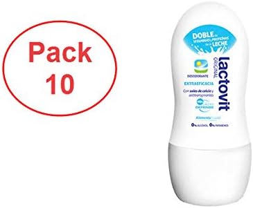 Lactovit Roll-on Deodorant Deo Double Vitamins of Milk 50ml Pack of 10